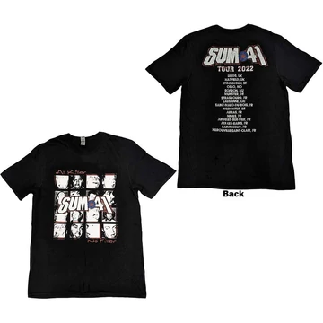 Sum 41 - AKNF Grid European Tour 2022 - Unisex Póló - SUMTS16MB