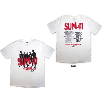 Sum 41 - Tour '24 Spray Paint - Unisex Póló - SUMTS23MW