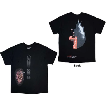 Travis Scott - Summer Run 2023 London - Unisex Póló - TRAVTS02MB05