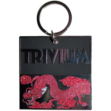 Trivium - Deadmen &amp; Dragons Silhouette - Kulcstartó - TRIVKEY06