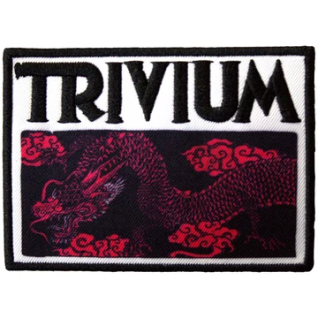 Trivium - Deadmen &amp; Dragons Silhouette - Standard Folt - TRIVPAT03