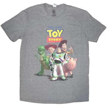 Disney - Toy Story Characters Distressed - Unisex Póló - TSTS05MG