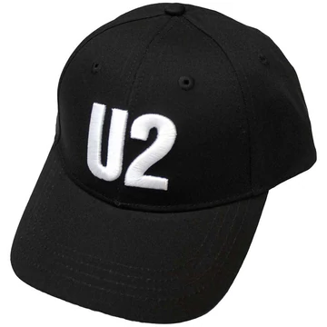 U2 - White Logo - Unisex Baseball Sapka - U2CAP04B