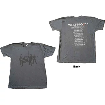 U2 - Vertigo Tour 2005 Live - Unisex Póló - U2TOURTS31MG04