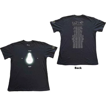 U2 - I+E Tour 2015 There Is A Light - Unisex Póló - U2TOURTS36MB
