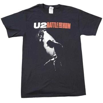 U2 - Rattle &amp; Hum Spotlight Photo - Unisex Póló - U2TOURTS50MB01