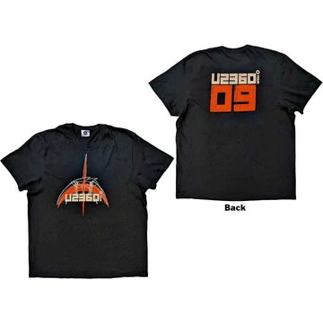 U2 - 359 Degree Tour 2009 Orange Logo - Unisex Póló - U2TOURTS57MB