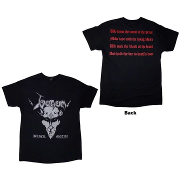 Venom - Black Metal - Unisex Póló - VENTS01MB