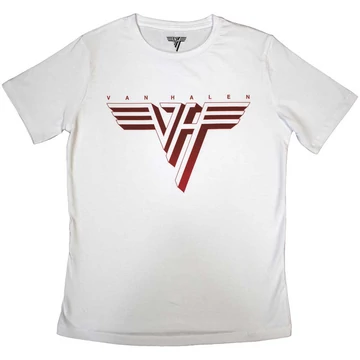 Van Halen - Classic Red Logo - Női Póló - VHTS01LW