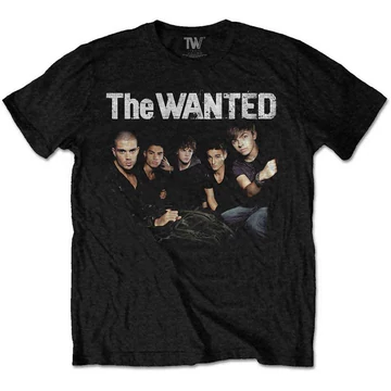 The Wanted - Retro - Unisex Póló - WANTTS01MB