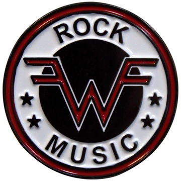 Weezer - Rock Music Emblem - Kitűző Szett - WEEZPIN01