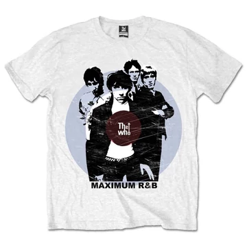 The Who - Maximum Rhythm &amp; Blues - Unisex Póló - WHOTEE16MW