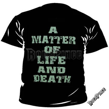 Iron Maiden - A Matter of Life and Death - 1037 - UNISEX PÓLÓ