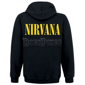 NIRVANA - SMILEY - kapucnis pulóver