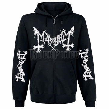 Mayhem 30 year - cipzáras kapucnis pulóver