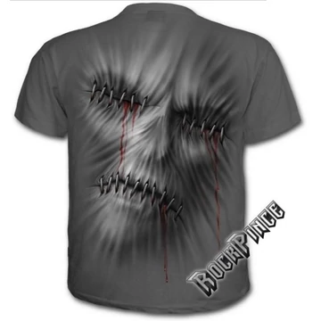 STITCHED UP - T-Shirt Charcoal (Plain) - E018M115