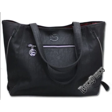 SOLEMN SKULL - Tote Bag - Top quality PU Leather Studded - S012A306