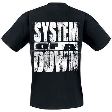 System Of A Down - US Flag - UNISEX PÓLÓ