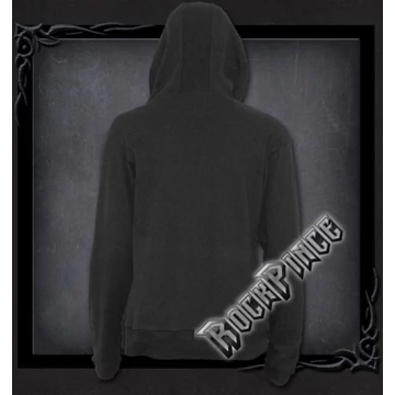 METAL STREETWEAR - Street Ribbed Large Hood Hoodie  Black - P003F269