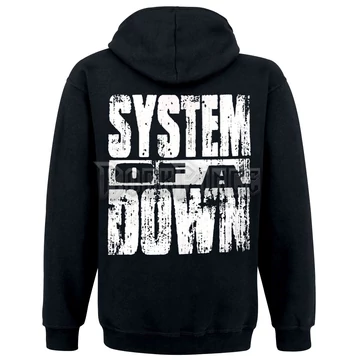 System Of A Down - US Flag - kapucnis pulóver