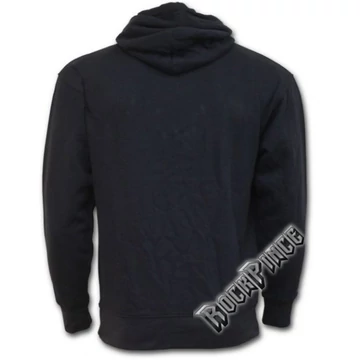 METAL STREETWEAR - Side Pocket Hoody Black (Plain) - P003M468