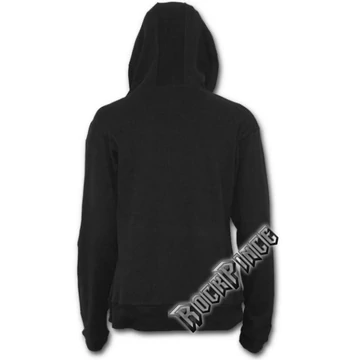 PUG LIFE - Street Ribbed Large Hood Hoodie  Black - F027F269