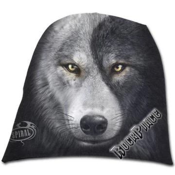 WOLF CHI - Light Cotton Beanies Black - T118A801