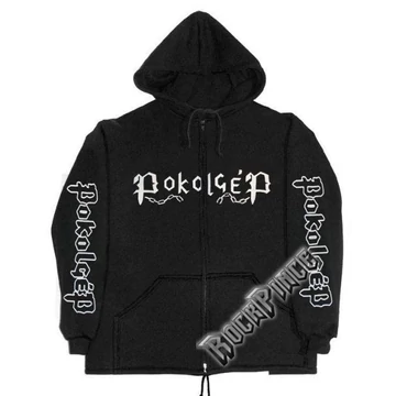 POKOLGÉP - Az utolsó robbanás - cipzáras kapucnis pulóver