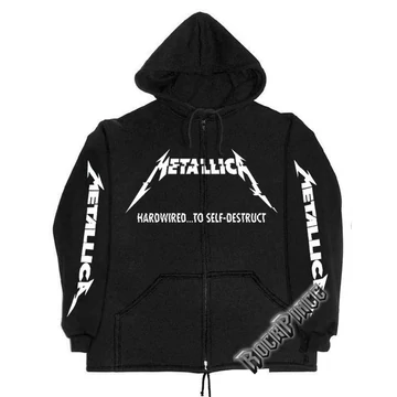 Metallica - Hardwired - CIPZÁRAS KAPUCNIS PULÓVER