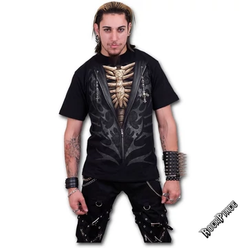 UNZIPPED - T-Shirt Black - T098M101