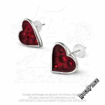 Alchemy - Heart's Blood Studs - fülbevaló E332