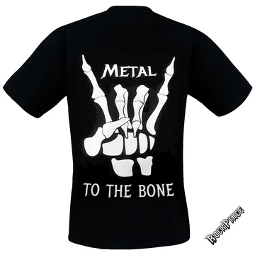 METAL TO THE BONE - UNISEX PÓLÓ