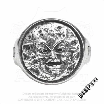 Alchemy - M'era Luna - Man In The Moon - gyűrű R218