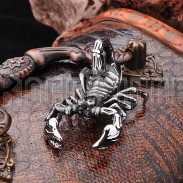 Scorpio - acél medál BR-BP8-134