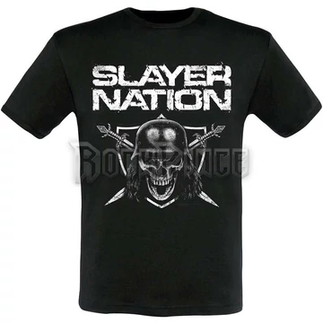 SLAYER - SLAYER NATION 2015 DATES - unisex póló - SLAY01001A238