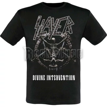 SLAYER - DIVINE INTERVENTION 2014 DATES - unisex póló - SLAY01001A239