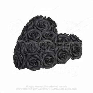 Alchemy - Black Rose Heart - műrózsa ROSE7