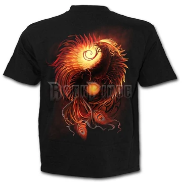 PHOENIX ARISEN - T-Shirt Black - T145M101