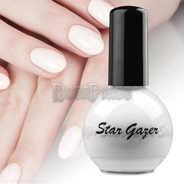 WHITE NAIL POLISH - körömlakk GLOSSY/118/WHITE