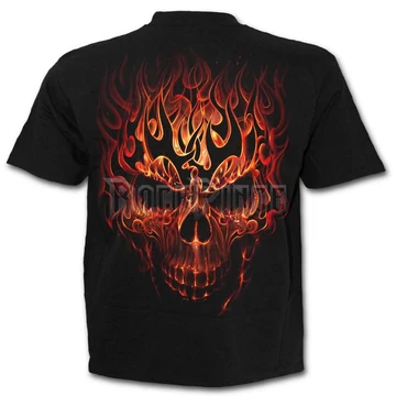 SKULL BLAST - T-Shirt Black - T152M101