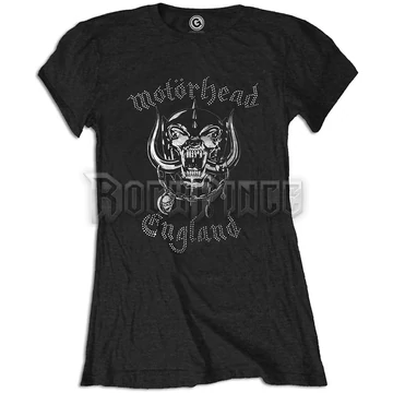 MOTÖRHEAD - ENGLAND (DIAMANTE) - női póló - MHDMTS01LB