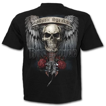 UNSPOKEN - T-Shirt Black - T160M101