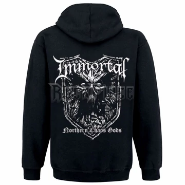 Immortal - Northern Chaos Gods - CIPZÁRAS KAPUCNIS PULÓVER