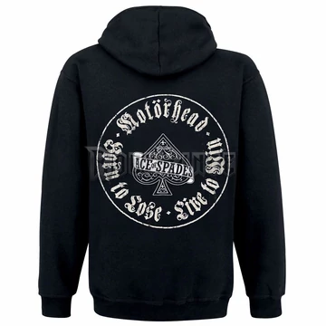 Motörhead - Born To Lose - unisex cipzáras kapucnis pulóver -  MTHDELZH1033