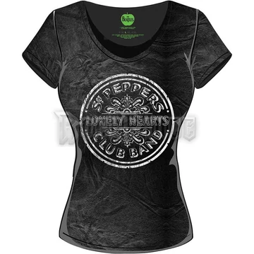 The Beatles - Sgt Pepper Drum - női póló - BEATTEE260LAW