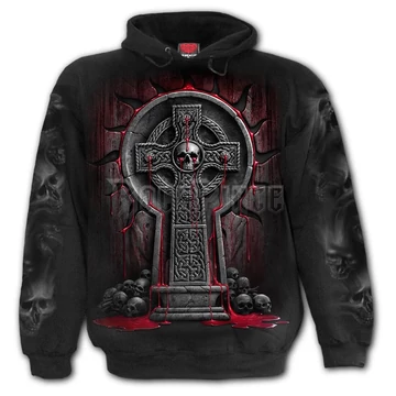 BLEEDING SOULS - Hoody Black (Plain) - D087M451