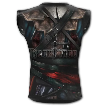 ASSASSINS CREED IV BLACK FLAG - Allover Sleeveless T-Shirt Black - G151M003