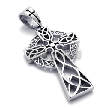 Celtic Cross - acél medál
