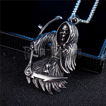 Grim Reaper Big - acél medál /5 cm/