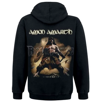 Amon Amarth - Berserker - CIPZÁRAS KAPUCNIS PULÓVER